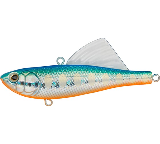 Воблер Strike Pro Tornado Vibe 65 цвет: A150-713 UV Blue Silver OB EG-204A-UV#A150-713