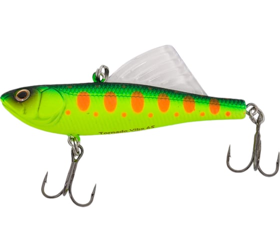 Воблер Strike Pro Tornado Vibe 65 цвет: A209S Acid Mat Char EG-204A-UV#A209S