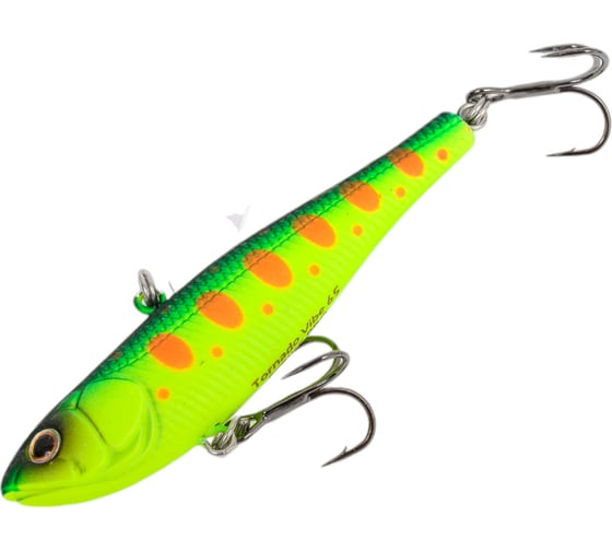 Воблер Strike Pro Tornado Vibe 65 цвет: A209S Acid Mat Char EG-204A-UV#A209S
