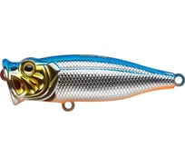 Воблер Strike Pro Pike Pop 60 цвет: 626E Blue Silver OB SH-002BA#626E