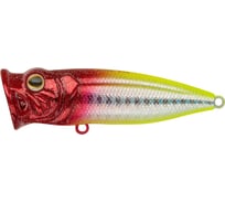 Воблер Strike Pro Pike Pop 60 цвет: X10-SBO Clown Silver SH-002BA#X10-SBO