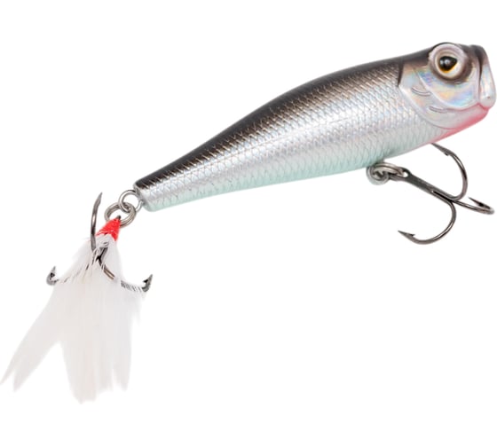 Воблер Strike Pro Bubble Pop 65 цвет: A010-EP Black Back Silver EG-046#A010-EP