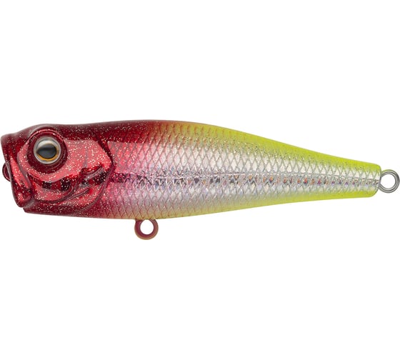 Воблер Strike Pro Bubble Pop 65 цвет: X10-713 Clown Silver EG-046#X10-713 1