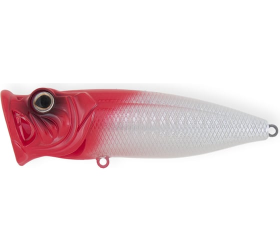 Воблер Strike Pro Pike Pop 70 цвет: 022PPP-713 Redhead Silver SH-002C#022PPP-713 1