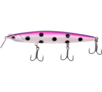 Воблер Strike Pro Scooter Minnow 110F цвет: C457F Purple Milk UV EG-186F#C457F