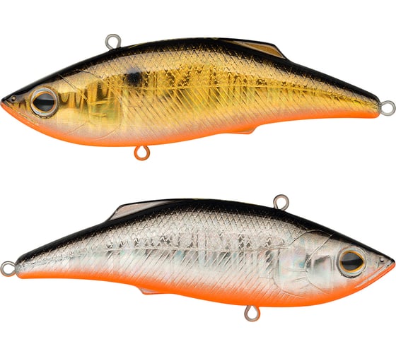 Воблер Strike Pro Rattle-N-Shad 75 цвет: A70-613-SBO Double Silver/Smoked JL-027S#A70-613-SBO