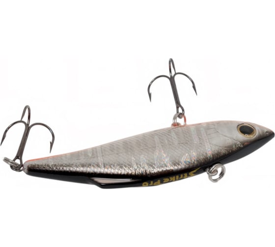 Воблер Strike Pro Rattle-N-Shad 75 цвет: A70-613-SBO Double Silver/Smoked JL-027S#A70-613-SBO