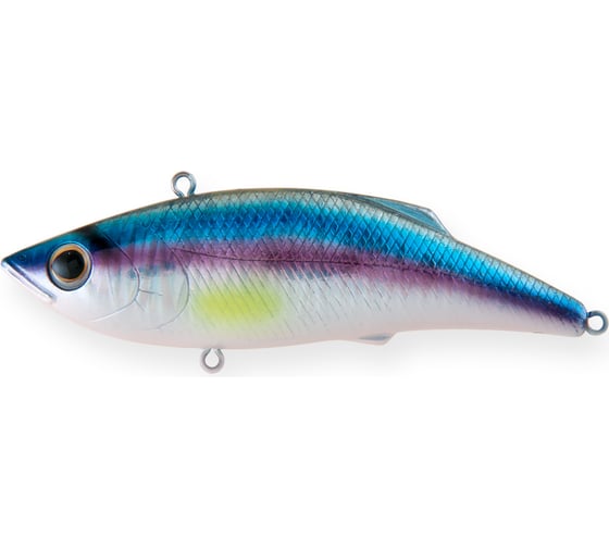 Воблер Strike Pro Rattle-N-Shad 75 цвет: A210-SBO-RP Rainbow Ghost Wakasagi JL-027S#A210-SBO-RP