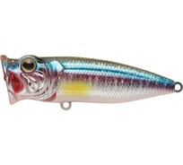 Воблер Strike Pro Pike Pop 70 цвет: A210-SBO-RP Rainbow Ghost Wakasagi SH-002C#A210-SBO-RP