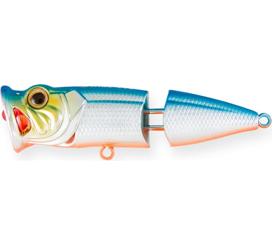 Воблер Strike Pro Pike Pop Joint 95 цвет: 626E Blue Silver OB SH-002DJ#626E