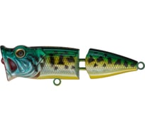 Воблер Strike Pro Pike Pop Joint 75 цвет: 945V Venom Perch SH-002CJ#945V