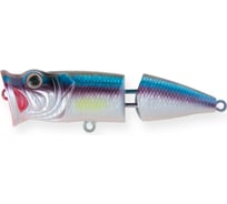 Воблер Strike Pro Pike Pop Joint 75 цвет: A210-SBO-RP Rainbow Ghost Wakasagi SH-002CJ#A210-SBO-RP
