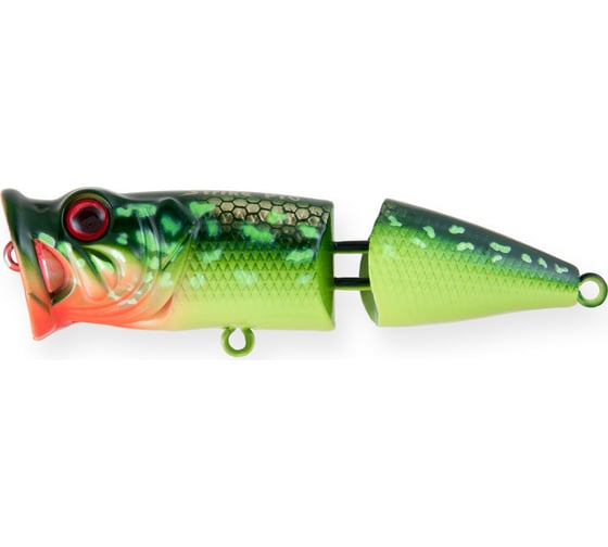 Воблер Strike Pro Pike Pop Joint 75 цвет: AC202F Hot Pike SH-002CJ#AC202F 1