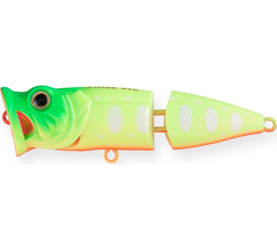 Воблер Strike Pro Pike Pop Joint 95 цвет: A178S Lemon Mat Tiger SH-002DJ#A178S