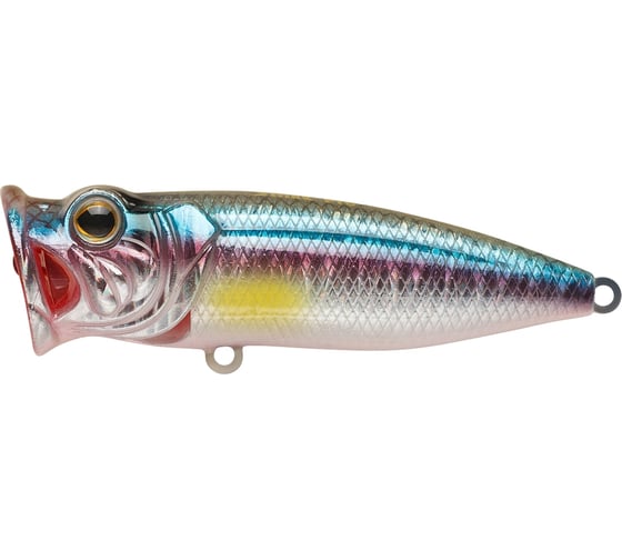 Воблер Strike Pro Pike Pop Mini 45 цвет: A210-SBO-RP Rainbow Ghost Wakasagi SH-002B#A210-SBO-RP 1