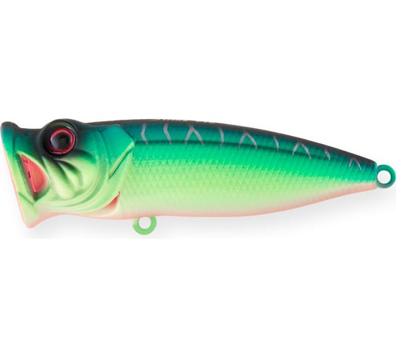 Воблер Strike Pro Pike Pop Mini 45 цвет: A223S-RP Pearl Mat Tiger SH-002B#A223S-RP 1