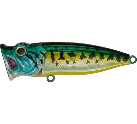 Воблер Strike Pro Pike Pop Mini 45 цвет: 945V Venom Perch SH-002B#945V 1