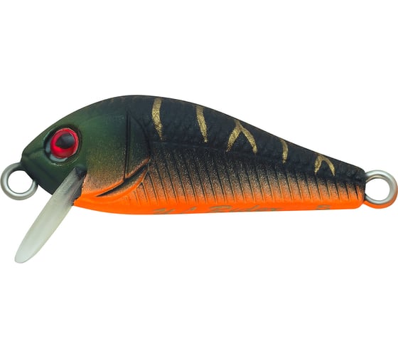 Воблер Strike Pro UL Rider цвет: A208S Black Mat Tiger EG-183S#A208S