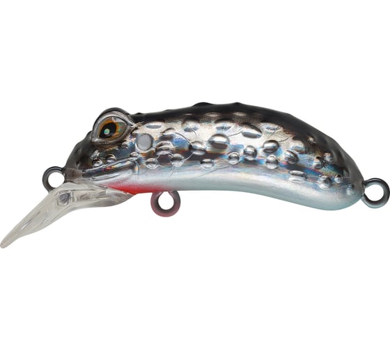 Воблер Strike Pro Warted Toad 45 цвет: A010-EP Black Back Silver EG-097A#A010-EP
