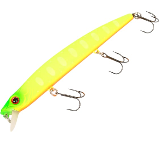 Воблер Strike Pro Wiggle Stick 140 цвет: A178S Lemon Mat Tiger EG-031F#A178S