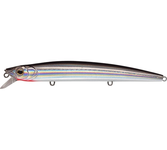 Воблер Strike Pro Wiggle Stick 140 цвет: A010-EP Black Back Silver EG-031F#A010-EP