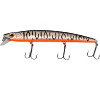 Воблер Strike Pro Wiggle Stick 140 цвет: A243ES Grey Shadow Mat Tiger EG-031F#A243ES