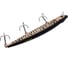 Воблер Strike Pro Wiggle Stick 140 цвет: A243ES Grey Shadow Mat Tiger EG-031F#A243ES 2