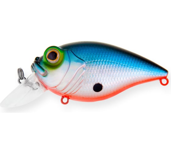 Воблер Strike Pro Wigglin Oscar 60 цвет: A05T Blue Silver Rainbow EG-043SP#A05T 1