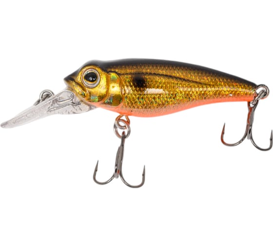 Воблер Strike Pro Pygmy 40 цвет: 613-713 Black Back Smoked OB EG-073F#613-713
