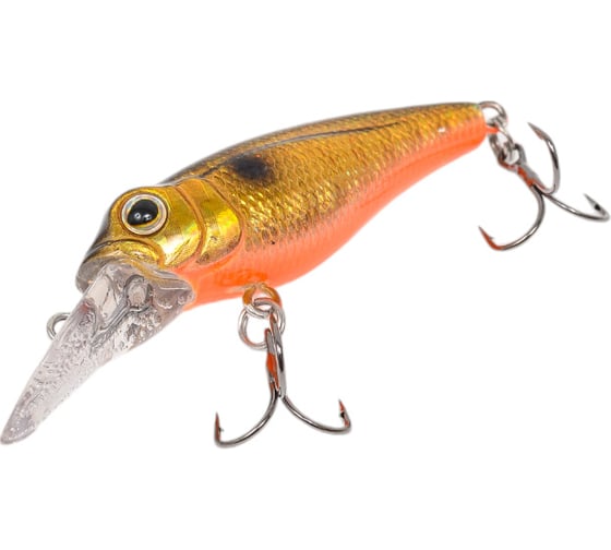 Воблер Strike Pro Pygmy 40 цвет: 613-713 Black Back Smoked OB EG-073F#613-713
