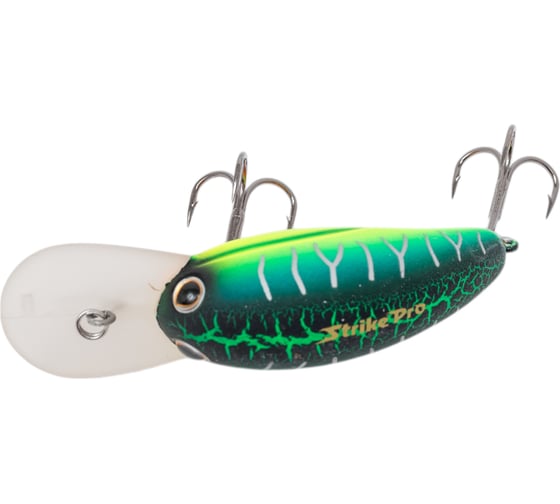Воблер Strike Pro Yoda Wobbler 50 цвет: A223S-RP Pearl Mat Tiger EG-750F#A223S-RP
