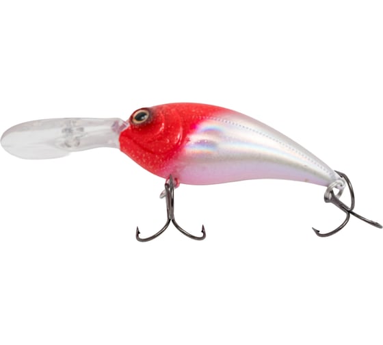 Воблер Strike Pro Wormouth Wobbler 62 цвет: 022PPPT Redhead Silver EG-037F#022PPPT
