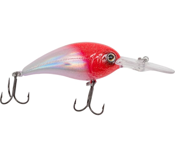 Воблер Strike Pro Wormouth Wobbler 62 цвет: 022PPPT Redhead Silver EG-037F#022PPPT