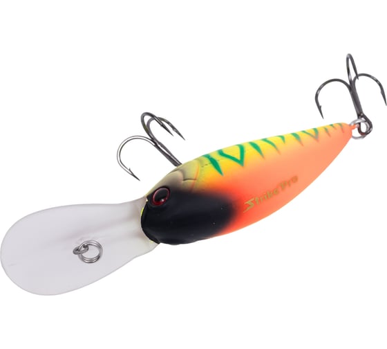 Воблер Strike Pro Wormouth Wobbler 62 цвет: A242S Sunrise Mat Tiger EG-037F#A242S