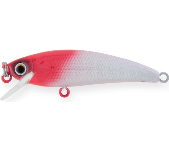 Воблер Strike Pro Chip Minnow 45 S цвет: 022PPP-713 Redhead Silver JS-406#022PPP-713 1