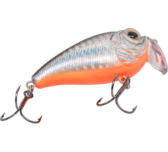 Воблер Strike Pro Chubby Crank 58L цвет: A70-713 Black Silver OB JL-038L#A70-713