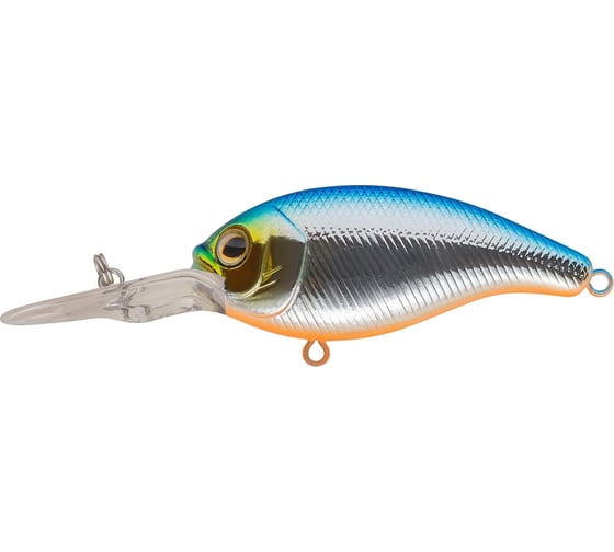 Воблер Strike Pro Crankee Deep Diver 55 цвет: 626E Blue Silver OB JL-036F#626E