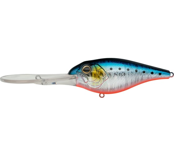 Воблер Strike Pro Crankee Deep Diver 85 цвет: A234-SBO-LU Blue Back Silver OB Fluo EG-053F#A234-SBO-LU 1