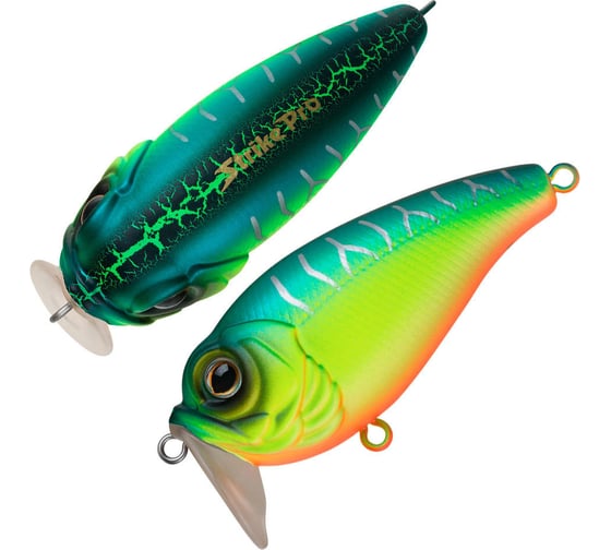 Воблер Strike Pro Chubby Crank 58L цвет: A223S-RP Pearl Mat Tiger JL-038L#A223S-RP