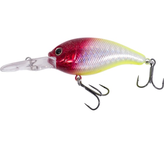 Воблер Strike Pro Crankee Deep Diver 55 цвет: X10-713 Clown Silver JL-036F#X10-713