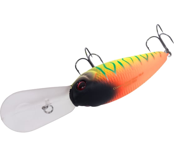 Воблер Strike Pro Crankee Deep Diver 70 цвет: A242S Sunrise Mat Tiger JL-037F#A242S