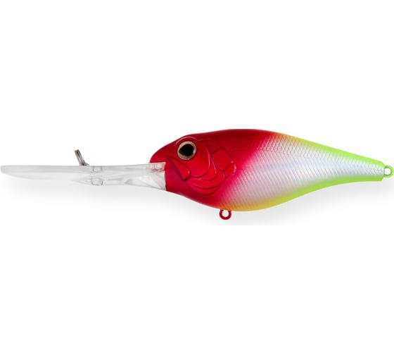 Воблер Strike Pro Crankee Deep Diver 85 цвет: X10 Clown Silver EG-053F#X10