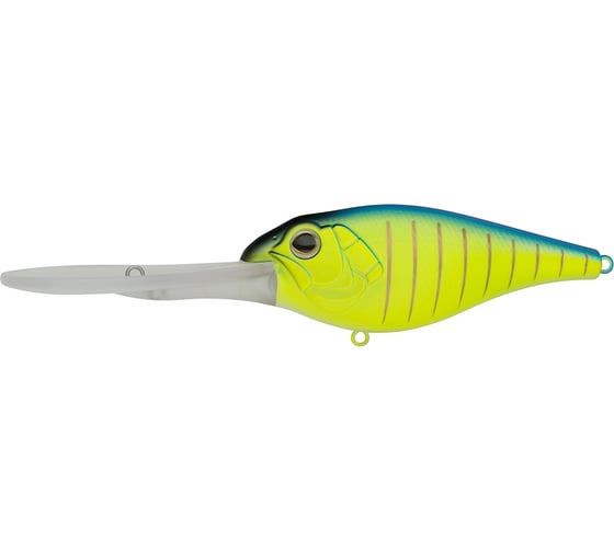 Воблер Strike Pro Crankee Deep Diver 85 цвет: 597S Blue Mat Tiger EG-053F#597S