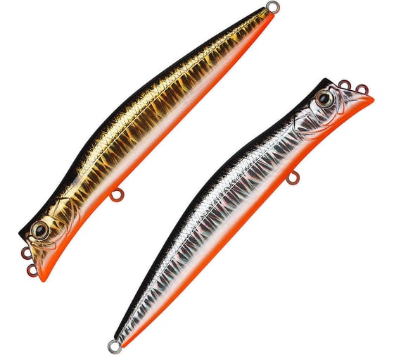 Воблер Strike Pro Darter-R Queen 100 цвет: A70-613-SBO Double Silver/Smoked JL-191F#A70-613-SBO 1