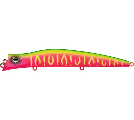 Воблер Strike Pro Darter-R Queen 130 цвет: A230S Watermelon Mat Tiger JL-152F#A230S