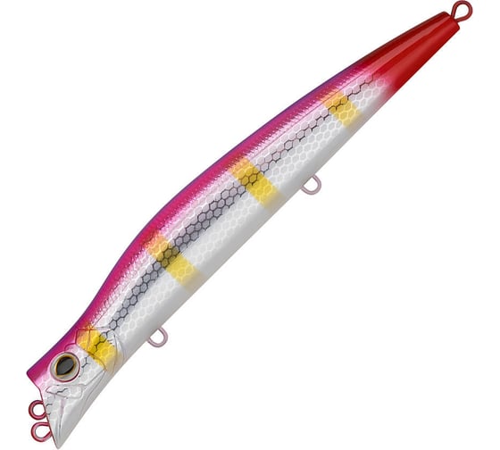 Воблер Strike Pro Darter-R Queen 130 цвет: A166E Purple Silver UV JL-152F#A166E 1