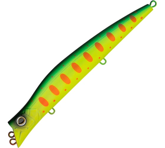 Воблер Strike Pro Darter-R Queen 130 цвет: A209S Acid Mat Char JL-152F#A209S