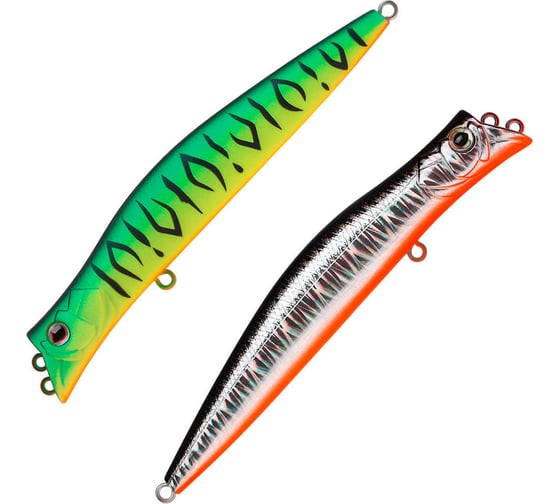 Воблер Strike Pro Darter-R Queen 100 цвет: GC01S/A70-713 Double Black Silver OB/Mat Tiger JL-191F#GC01S/A7 JL-191F#GC01S/A70-713S
