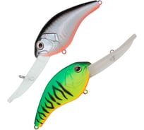 Воблер Strike Pro Crankee Runner 80 цвет: GC01S/A70-713 Double Black Silver OB/Mat Tiger EG-042F#GC01S/A70 EG-042F#GC01S/A70-713