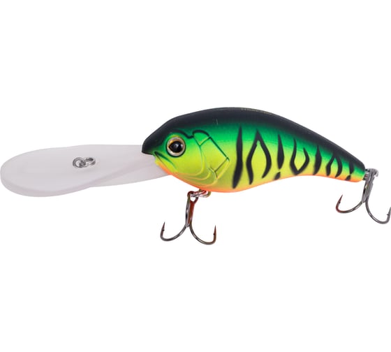 Воблер Strike Pro Crankee Runner 80 цвет: GC01S/A70-713 Double Black Silver OB/Mat Tiger EG-042F#GC01S/A70 EG-042F#GC01S/A70-713